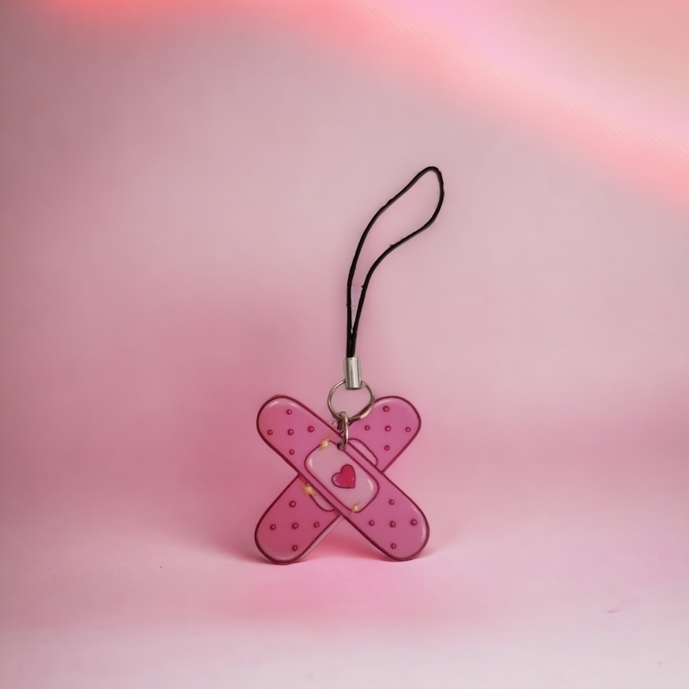 4/$15 🩹Halloween Band-Aid Phone Charm🩹
